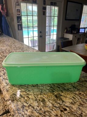 Vintage Tupperware Food Storage Container with Lid